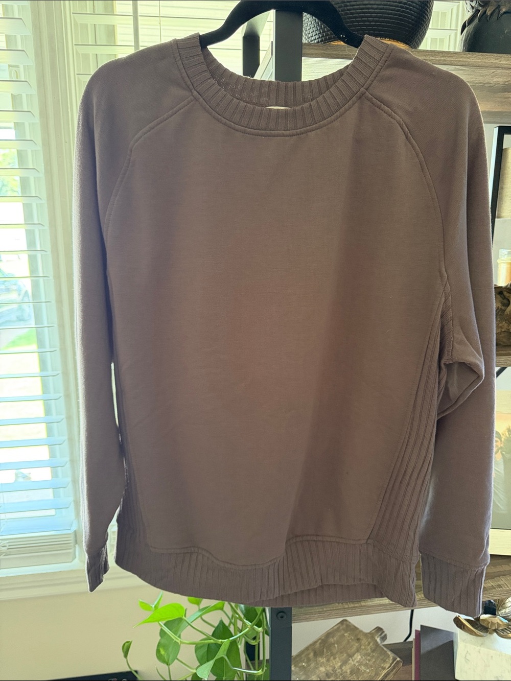 Jockey Women's Crewneck Sweater in Taupe